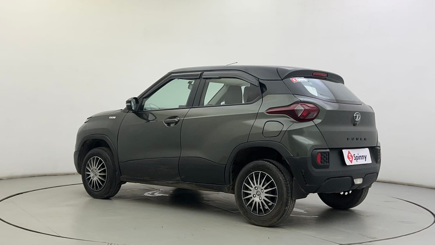 Used 2023 Tata Punch Camo Accomplished AMT Petrol Automatic exterior LEFT REAR CORNER VIEW