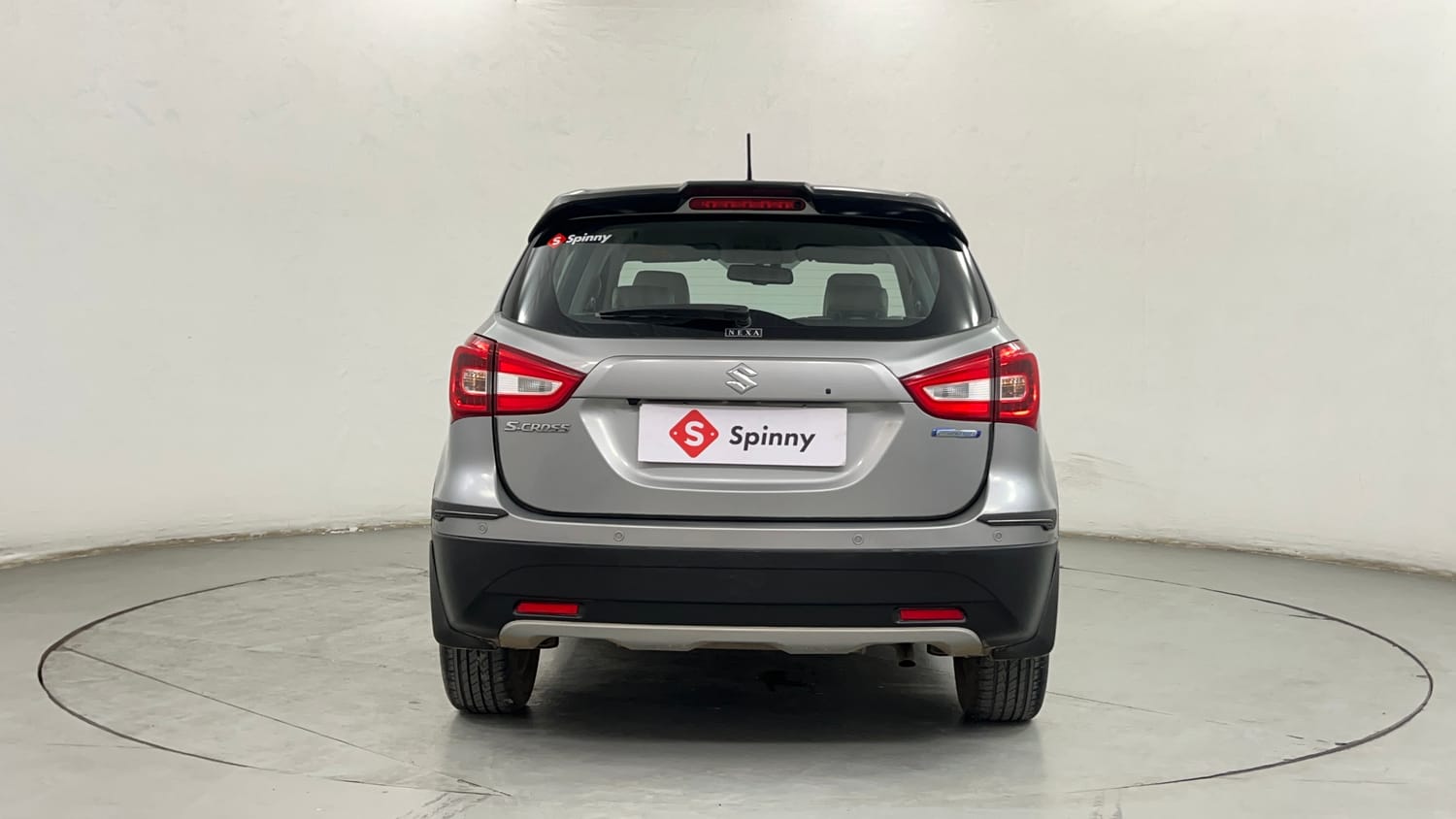 Used 2022 Maruti Suzuki S-Cross Alpha AT Petrol Automatic exterior BACK VIEW