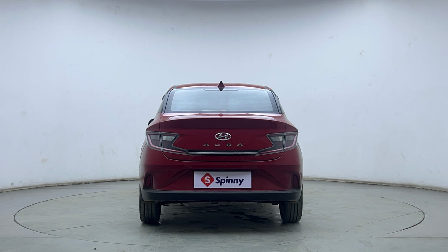 Used 2020 Hyundai Aura SX 1.2 Petrol Petrol Manual exterior BACK VIEW