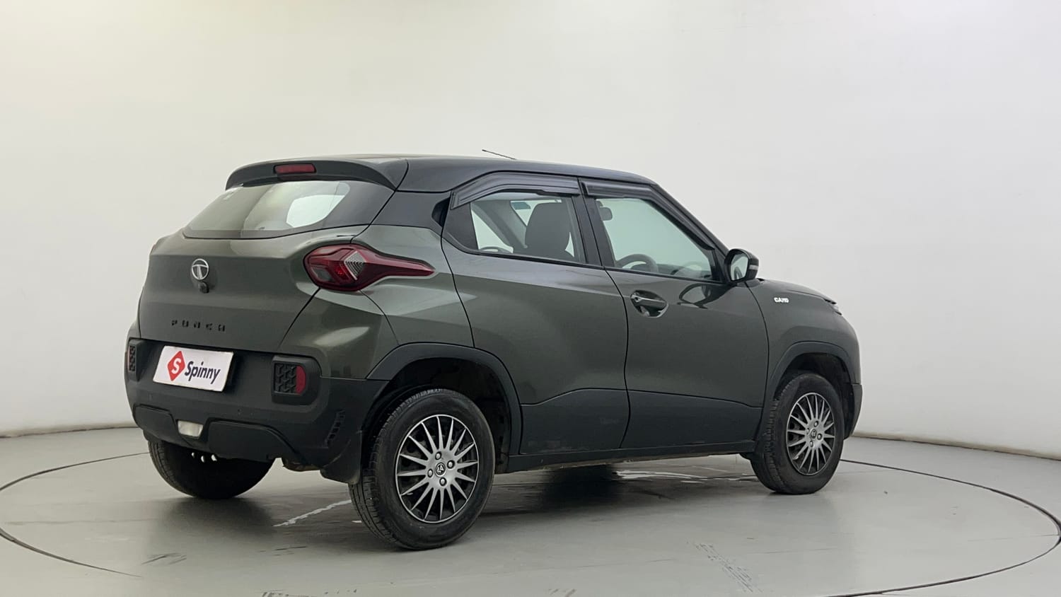 Used 2023 Tata Punch Camo Accomplished AMT Petrol Automatic exterior RIGHT REAR CORNER VIEW