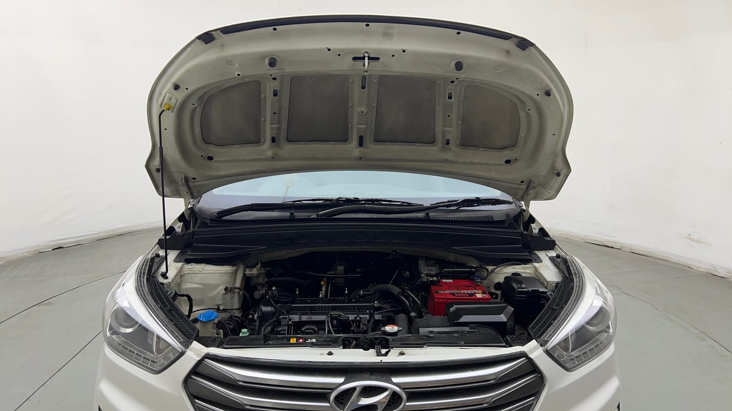 Used 2017 Hyundai Creta SX Plus 1.6  Petrol Petrol Manual engine ENGINE & BONNET OPEN FRONT VIEW