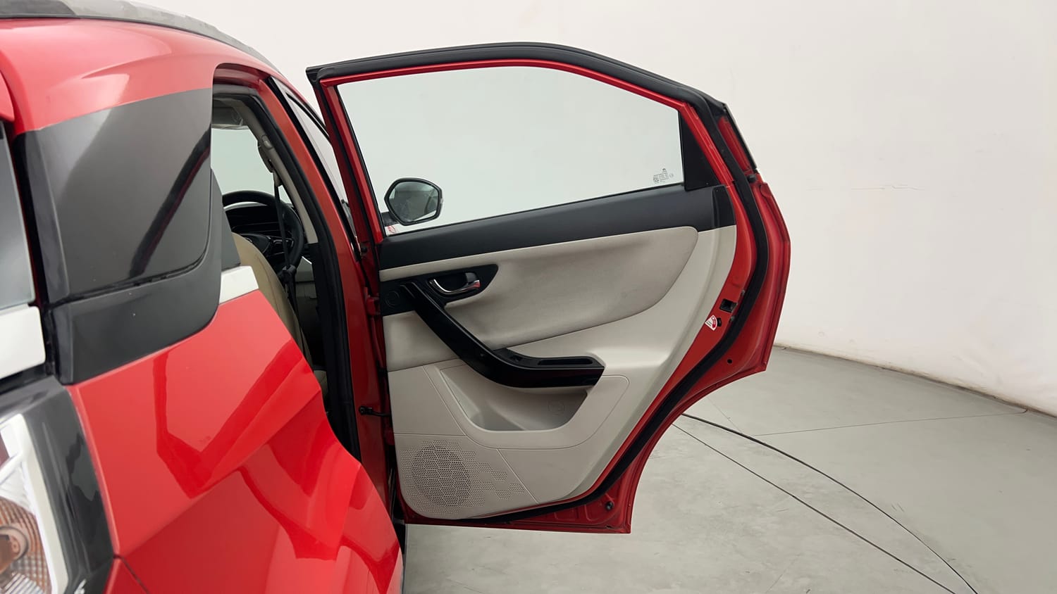 Used 2021 Tata Nexon XZA Plus Petrol Automatic interior RIGHT REAR DOOR OPEN VIEW