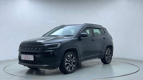 Used 2021 Jeep Compass Model S (O) Diesel 4x4 AT Diesel Automatic exterior LEFT FRONT CORNER VIEW