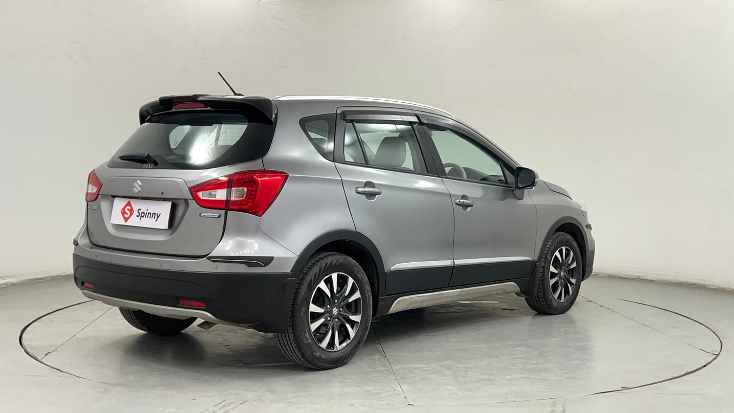 Used 2022 Maruti Suzuki S-Cross Alpha AT Petrol Automatic exterior RIGHT REAR CORNER VIEW