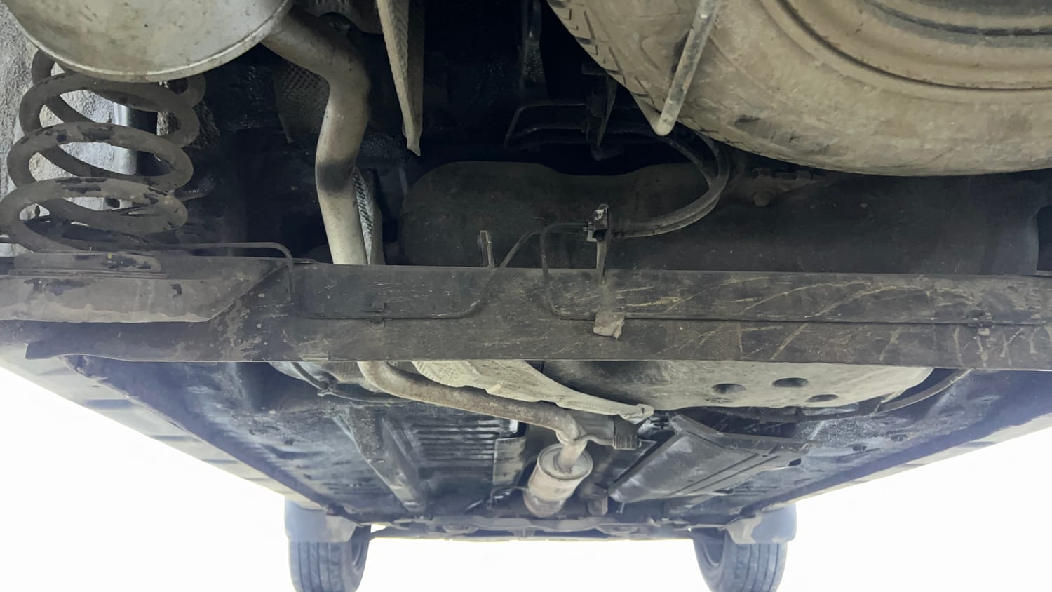 Used 2018 Renault Duster RXL Petrol Petrol Manual extra REAR UNDERBODY VIEW (TAKEN FROM REAR)
