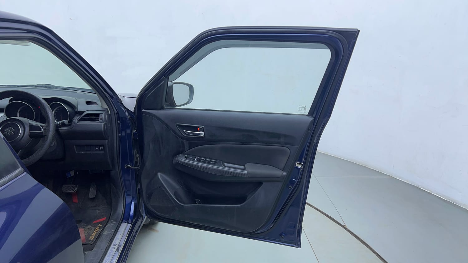 Used 2019 Maruti Suzuki Swift VXi AMT Petrol Automatic interior RIGHT FRONT DOOR OPEN VIEW