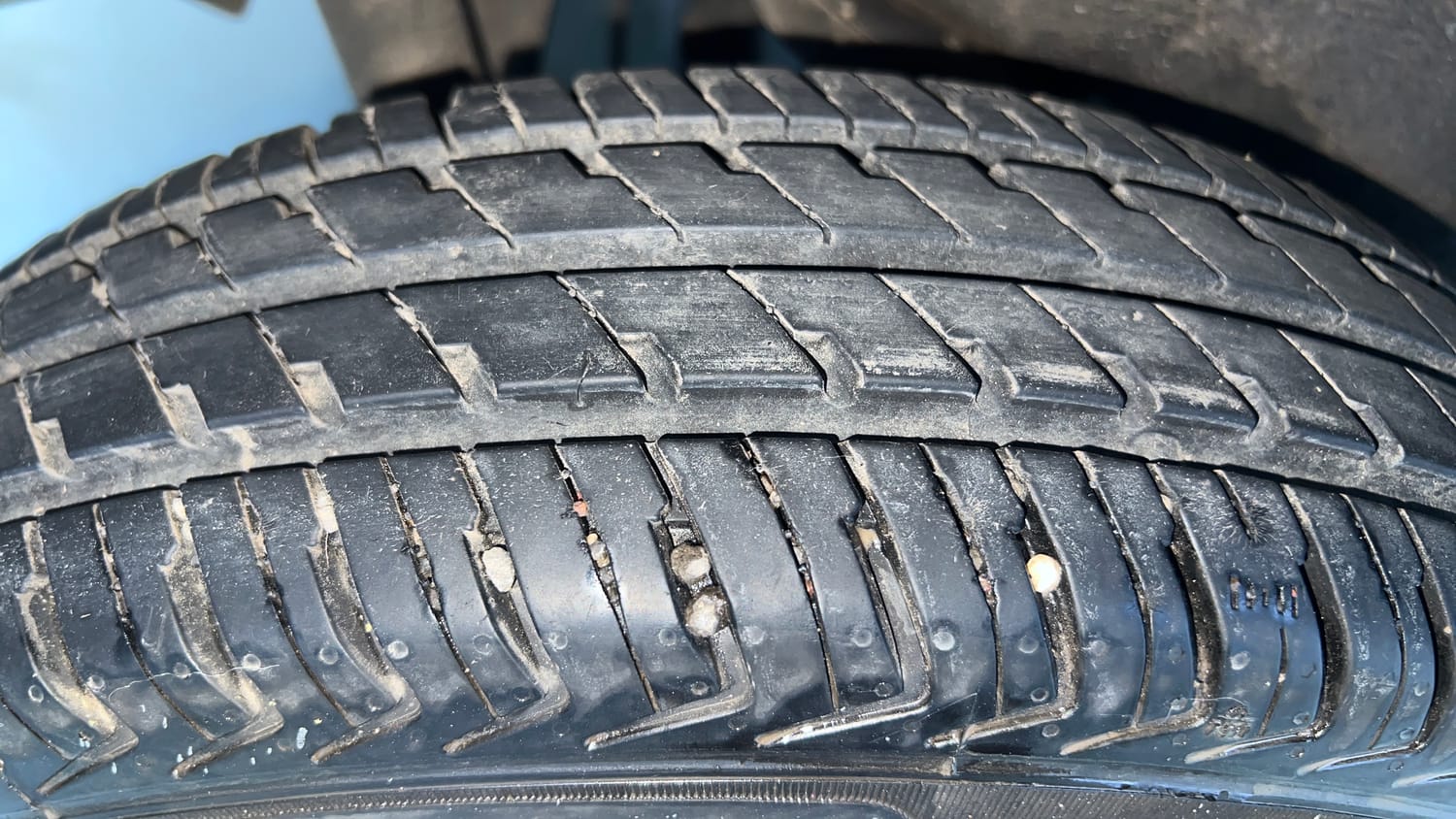 Used 2016 Maruti Suzuki Wagon R LXI CNG Cng Manual tyres RIGHT REAR TYRE TREAD VIEW