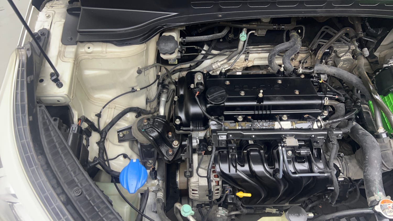 Used 2016 Hyundai Creta 1.6 SX Plus Petrol Petrol Manual engine ENGINE RIGHT SIDE VIEW