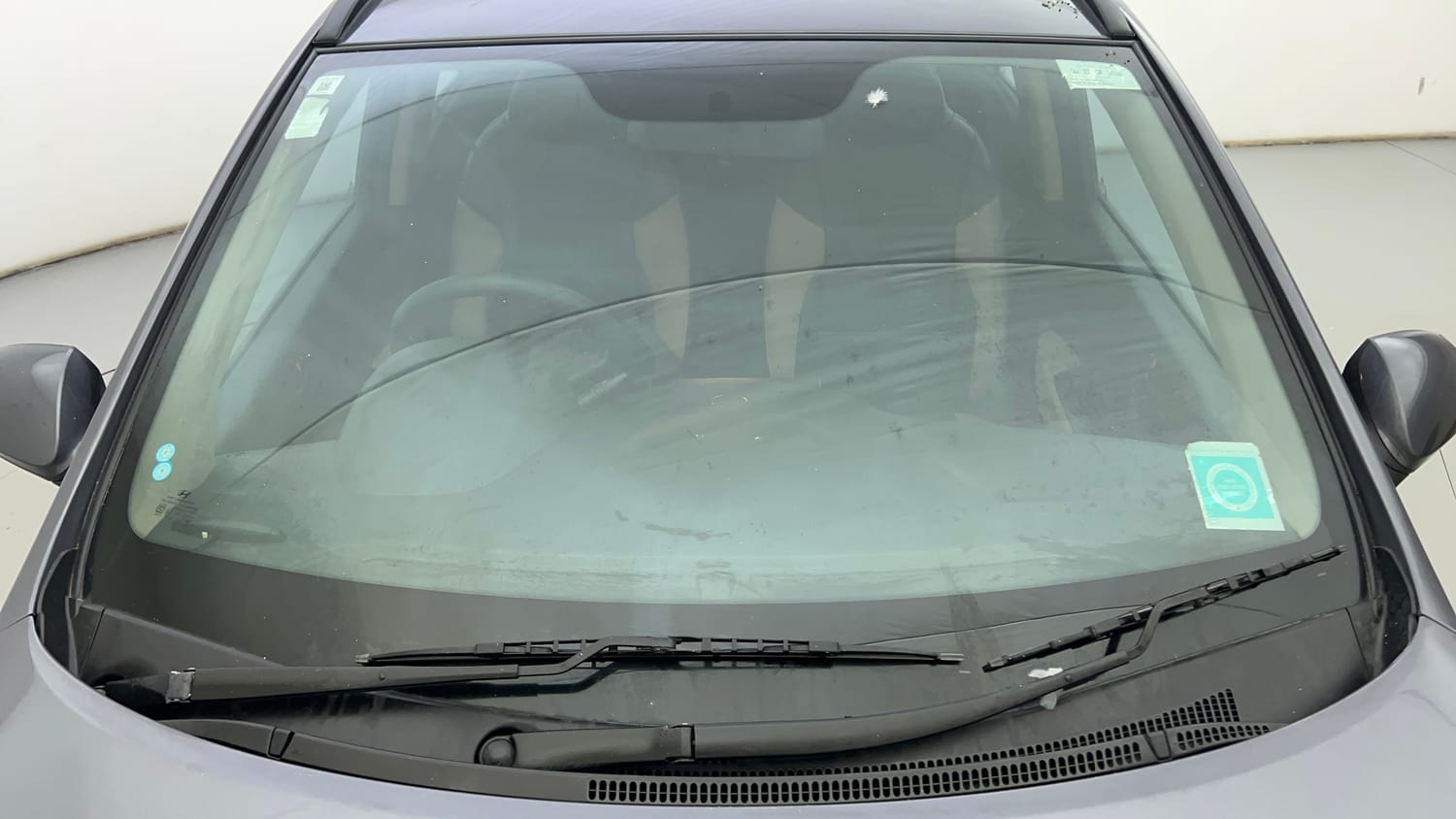 Used 2019 Hyundai Grand i10 Magna 1.2 Kappa VTVT Petrol Manual exterior FRONT WINDSHIELD VIEW