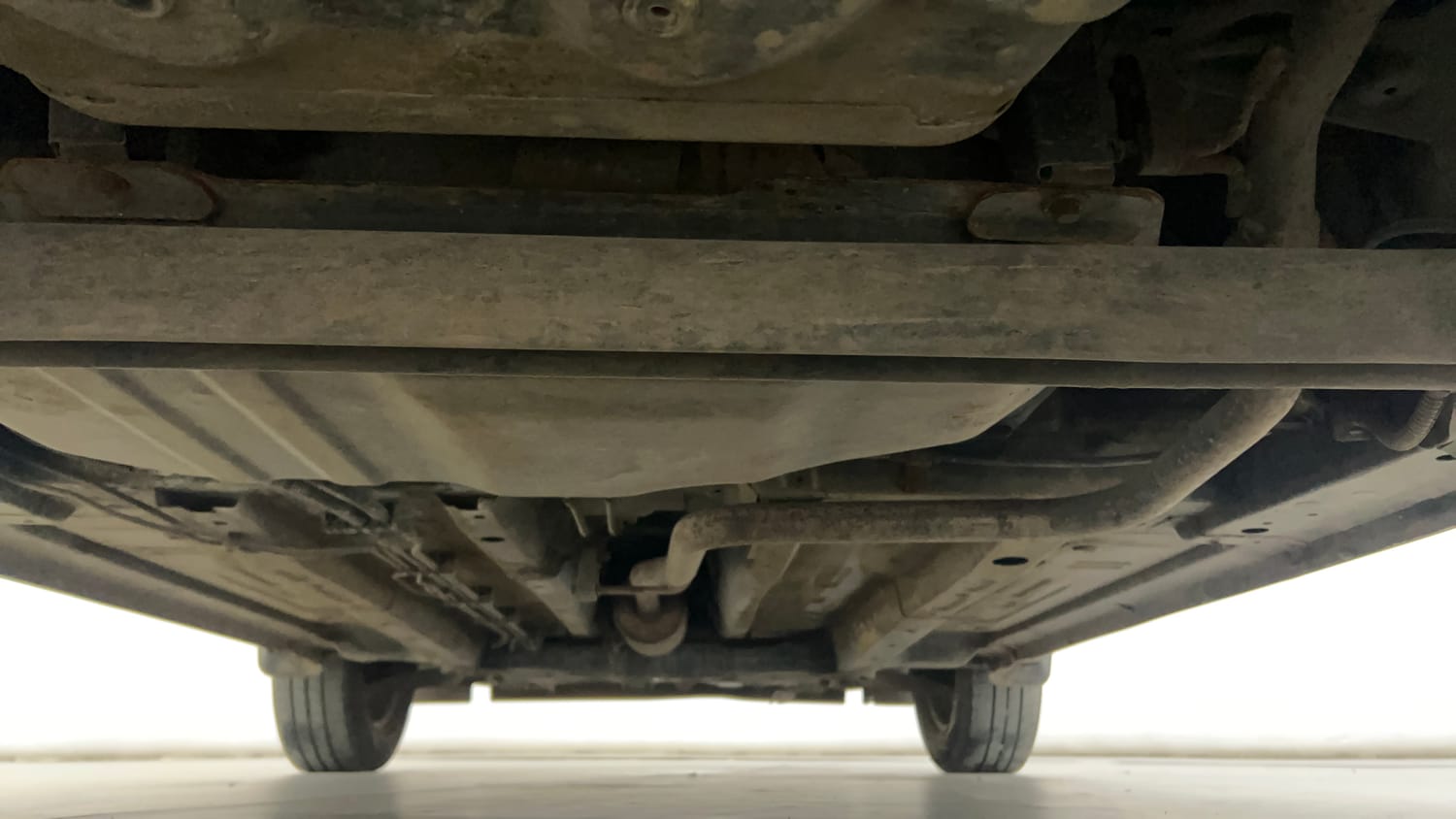 Used 2023 Tata Punch Camo Accomplished AMT Petrol Automatic extra REAR UNDERBODY VIEW (TAKEN FROM REAR)