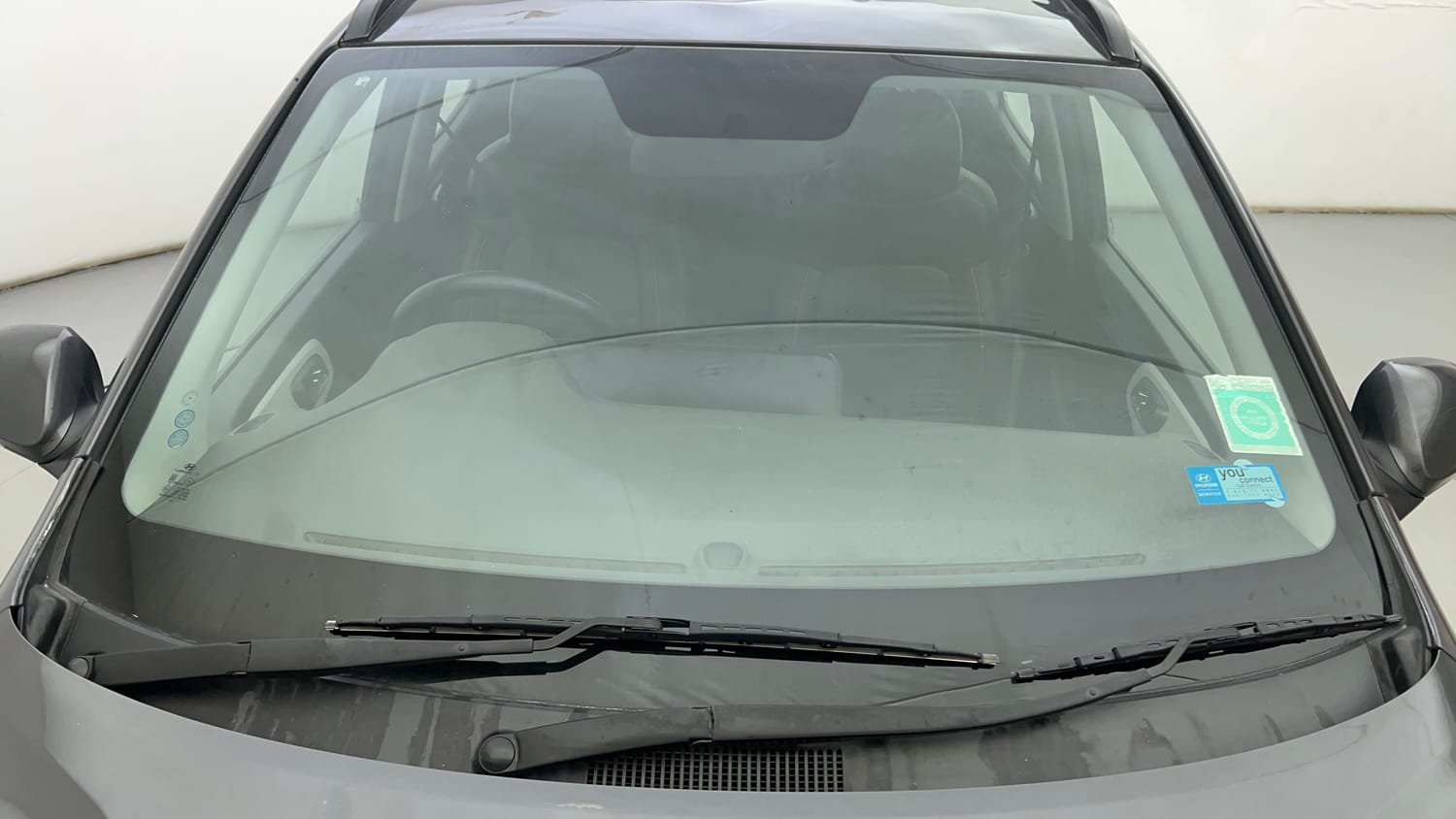 Used 2020 Hyundai Grand i10 Nios Sportz Petrol+cng(outside fitted) Cng Manual exterior FRONT WINDSHIELD VIEW