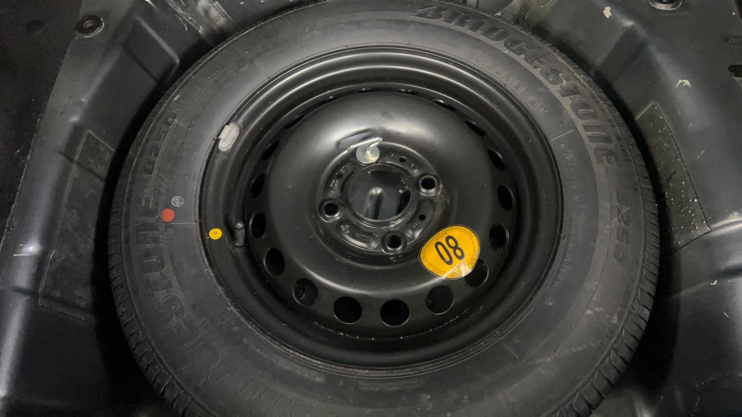 Used 2020 Tata Tiago Revotron XZ Petrol Manual tyres SPARE TYRE VIEW
