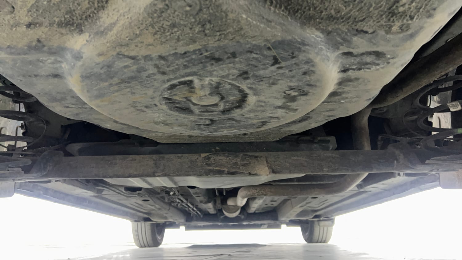 Used 2022 Tata Altroz XZ Plus Diesel Diesel Manual extra REAR UNDERBODY VIEW (TAKEN FROM REAR)