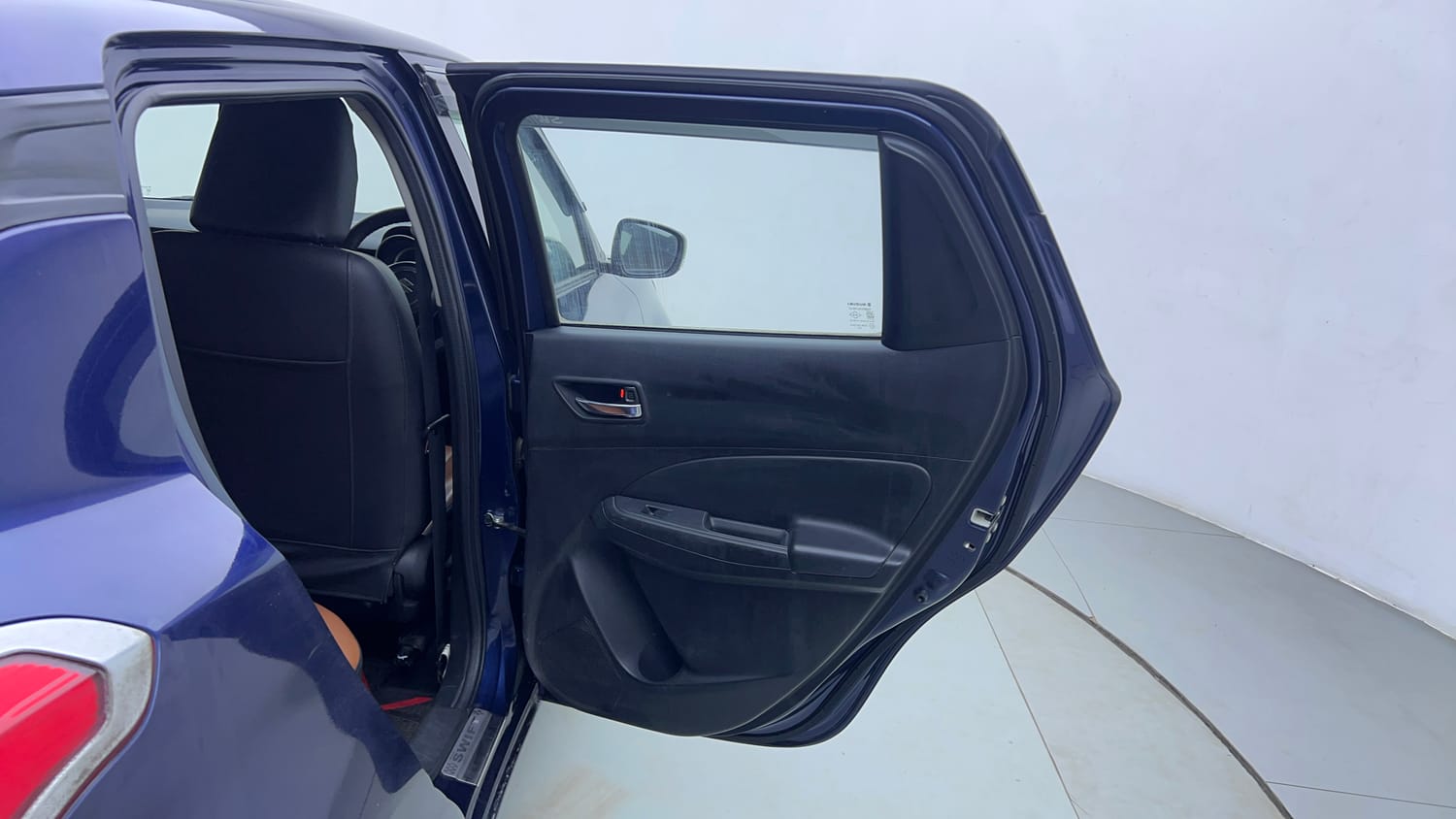 Used 2019 Maruti Suzuki Swift VXi AMT Petrol Automatic interior RIGHT REAR DOOR OPEN VIEW
