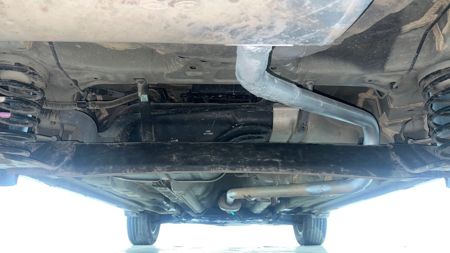 Used 2016 Hyundai Creta 1.6 SX Plus Petrol Petrol Manual extra REAR UNDERBODY VIEW (TAKEN FROM REAR)