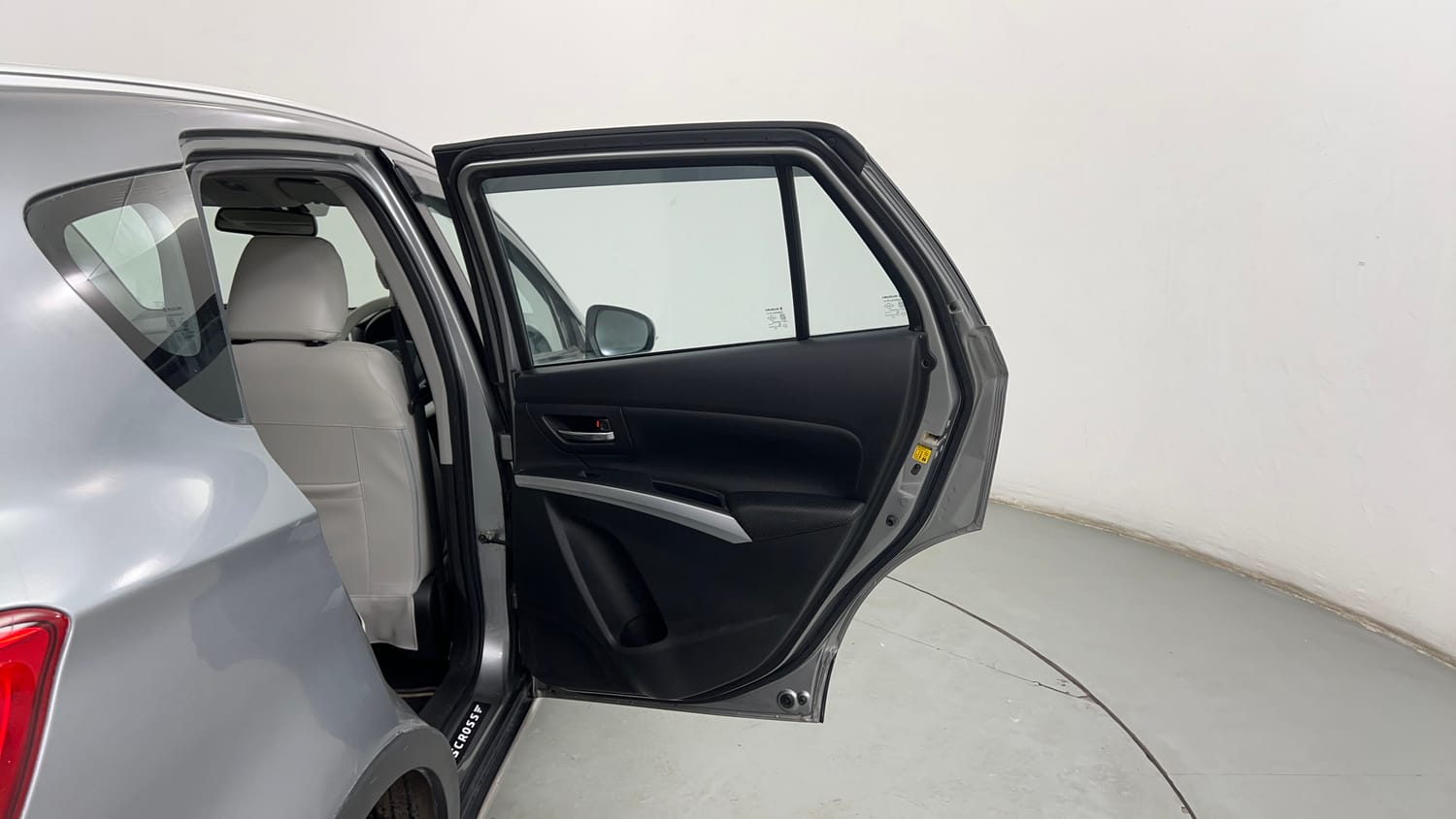 Used 2022 Maruti Suzuki S-Cross Alpha AT Petrol Automatic interior RIGHT REAR DOOR OPEN VIEW