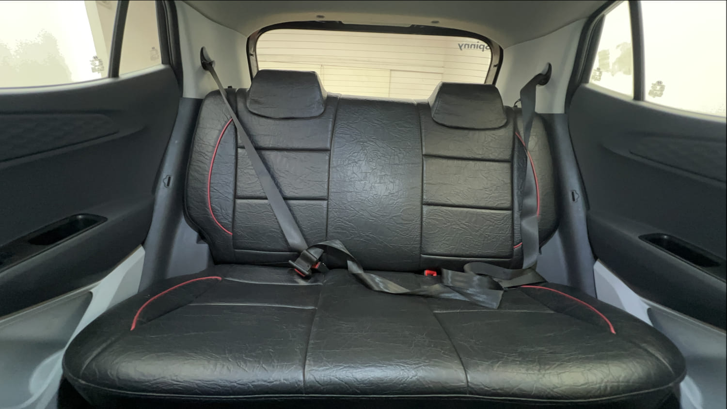 Used 2020 Hyundai Grand i10 Nios Sportz Petrol+cng(outside fitted) Cng Manual interior REAR SEAT CONDITION VIEW