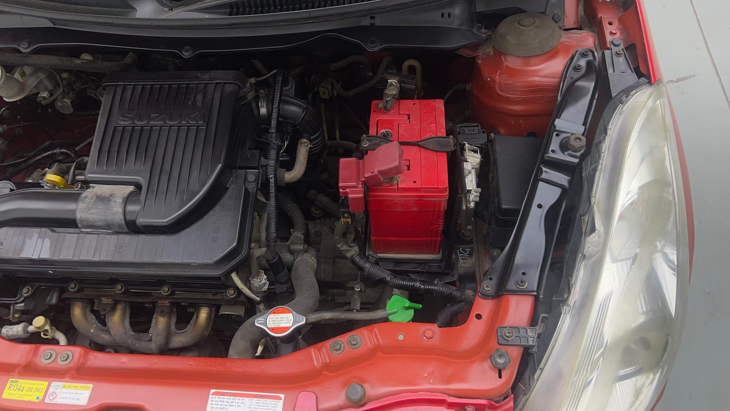 Used 2015 Maruti Suzuki Swift VXi Petrol Manual engine ENGINE LEFT SIDE VIEW