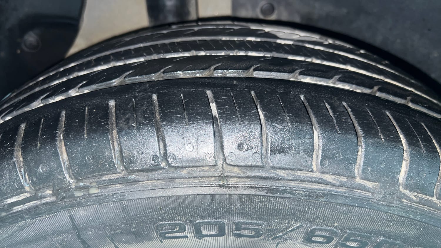 Used 2016 Hyundai Creta 1.6 SX Plus Petrol Petrol Manual tyres RIGHT REAR TYRE TREAD VIEW
