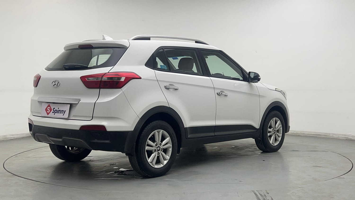 Used 2016 Hyundai Creta 1.6 SX Plus Petrol Petrol Manual exterior RIGHT REAR CORNER VIEW