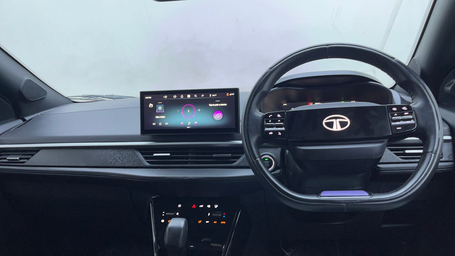 Used 2024 Tata Nexon Fearless Plus S 1.2 Revotron Petrol 6MT DT Petrol Manual interior DASHBOARD VIEW