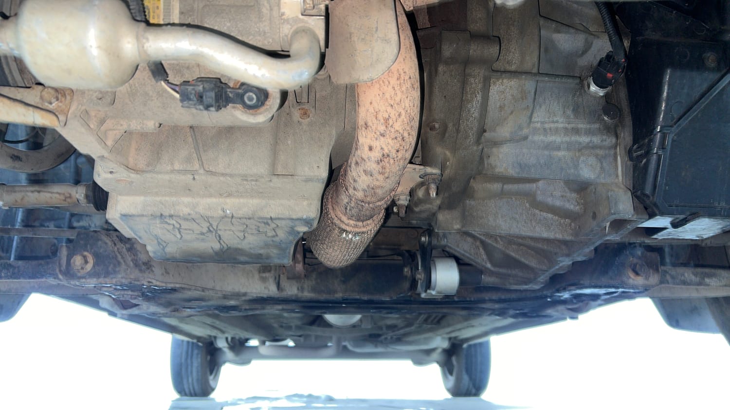 Used 2017 Ford EcoSport Trend+ 1.0L EcoBoost Petrol Manual extra FRONT LEFT UNDERBODY VIEW