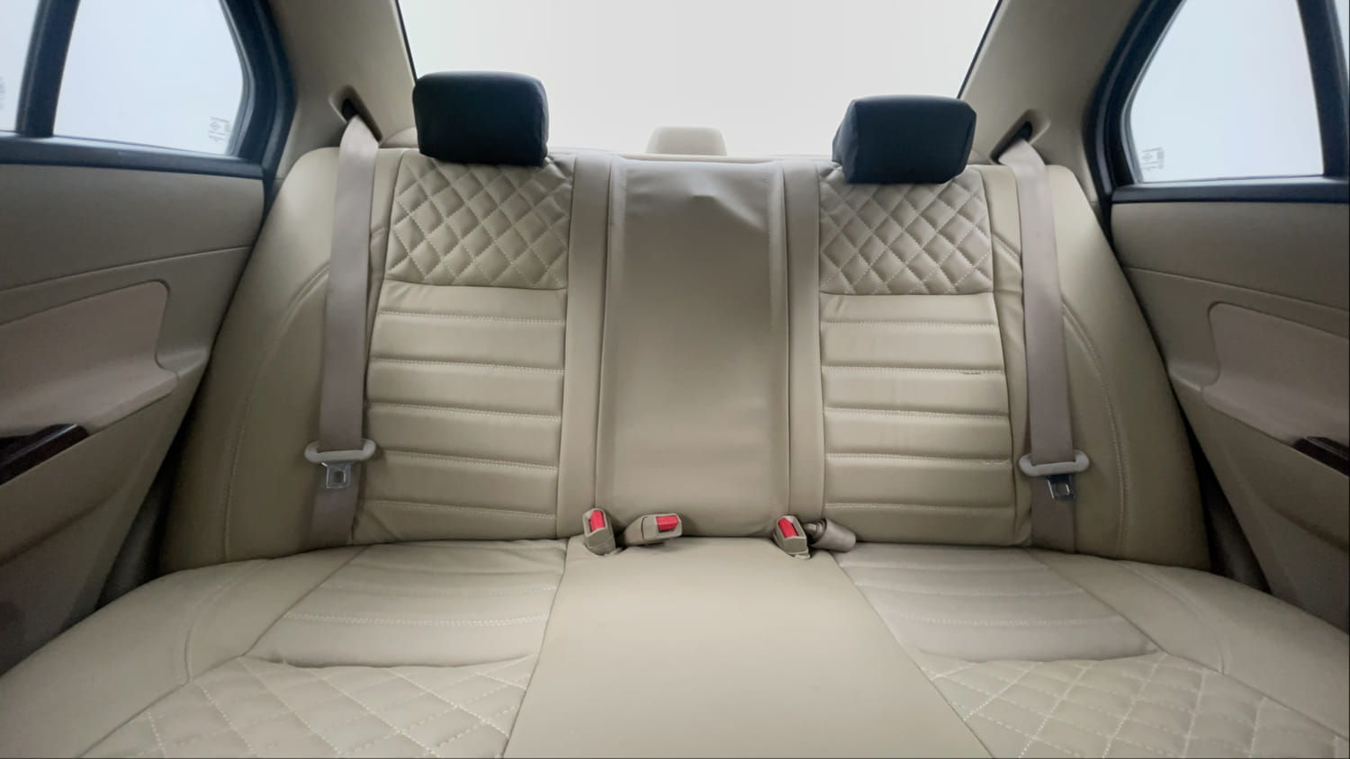 Used 2015 Maruti Suzuki Swift Dzire VXI Petrol Manual interior REAR SEAT CONDITION VIEW