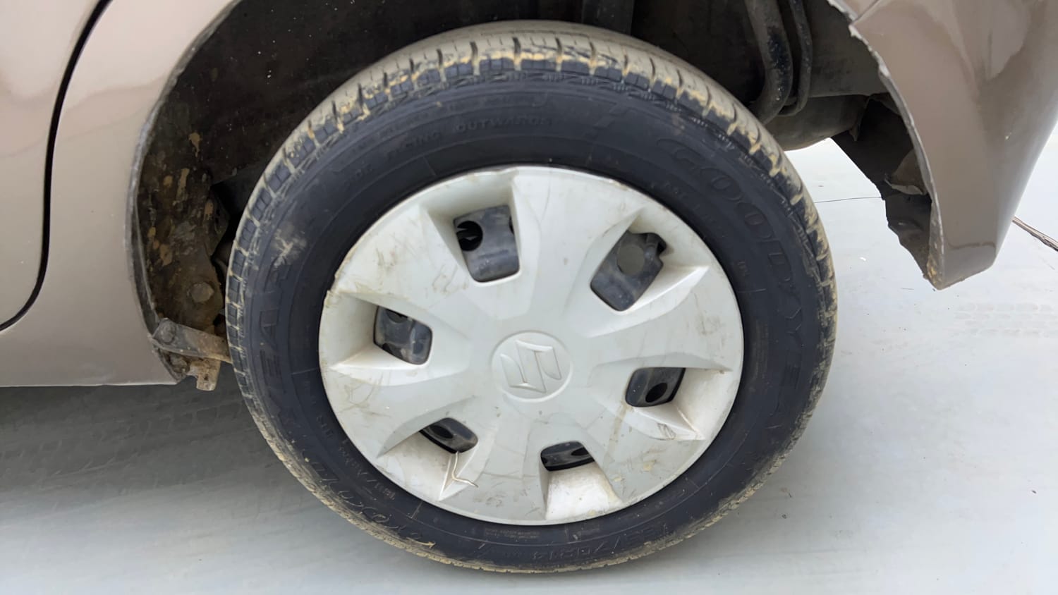 Used 2020 Maruti Suzuki Wagon R ZXi 1.2 Petrol Manual tyres LEFT REAR TYRE RIM VIEW