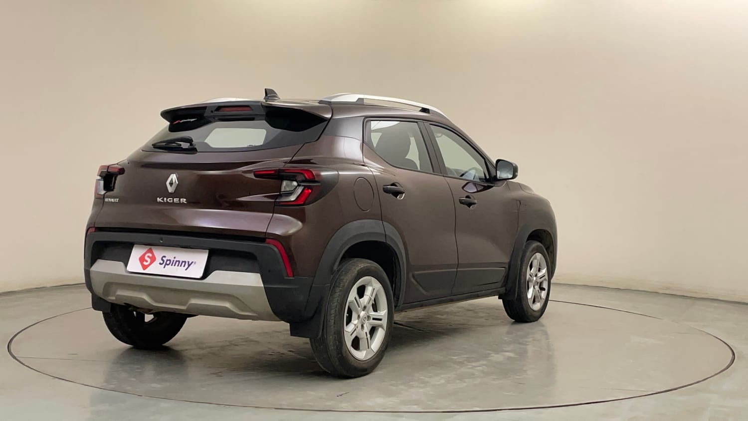 Used 2022 Renault Kiger RXT AMT Petrol Automatic exterior RIGHT REAR CORNER VIEW