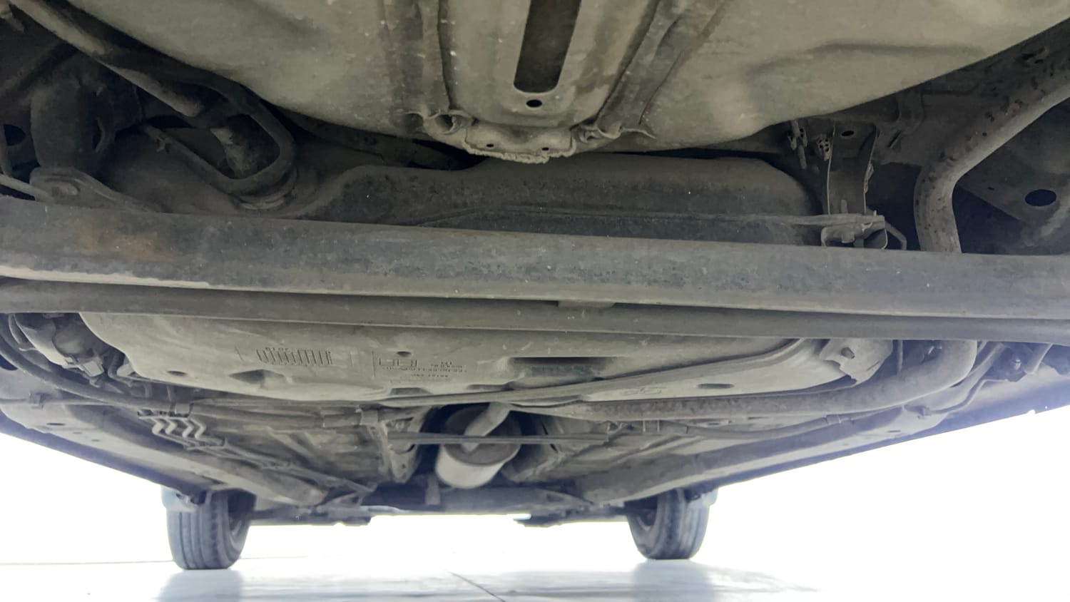 Used 2019 Maruti Suzuki Swift VXi AMT Petrol Automatic extra REAR UNDERBODY VIEW (TAKEN FROM REAR)