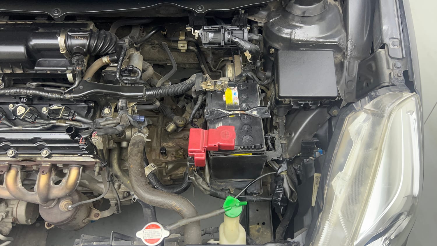 Used 2017 Maruti Suzuki Baleno Delta 1.2 Petrol Manual engine ENGINE LEFT SIDE VIEW