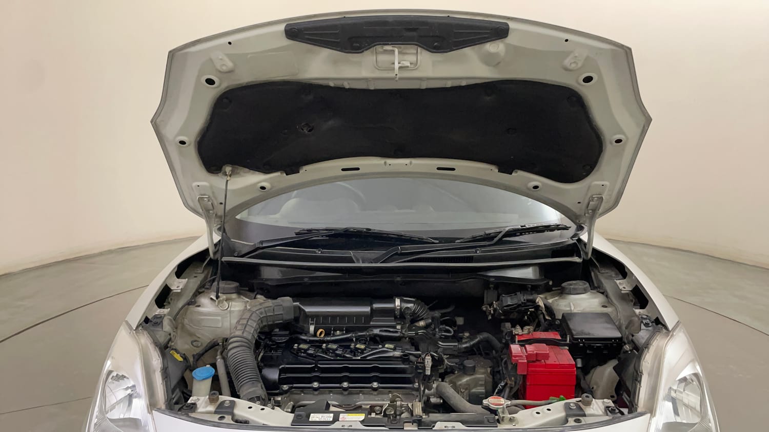 Used 2019 Maruti Suzuki Swift ZXi AMT Petrol Automatic engine ENGINE & BONNET OPEN FRONT VIEW