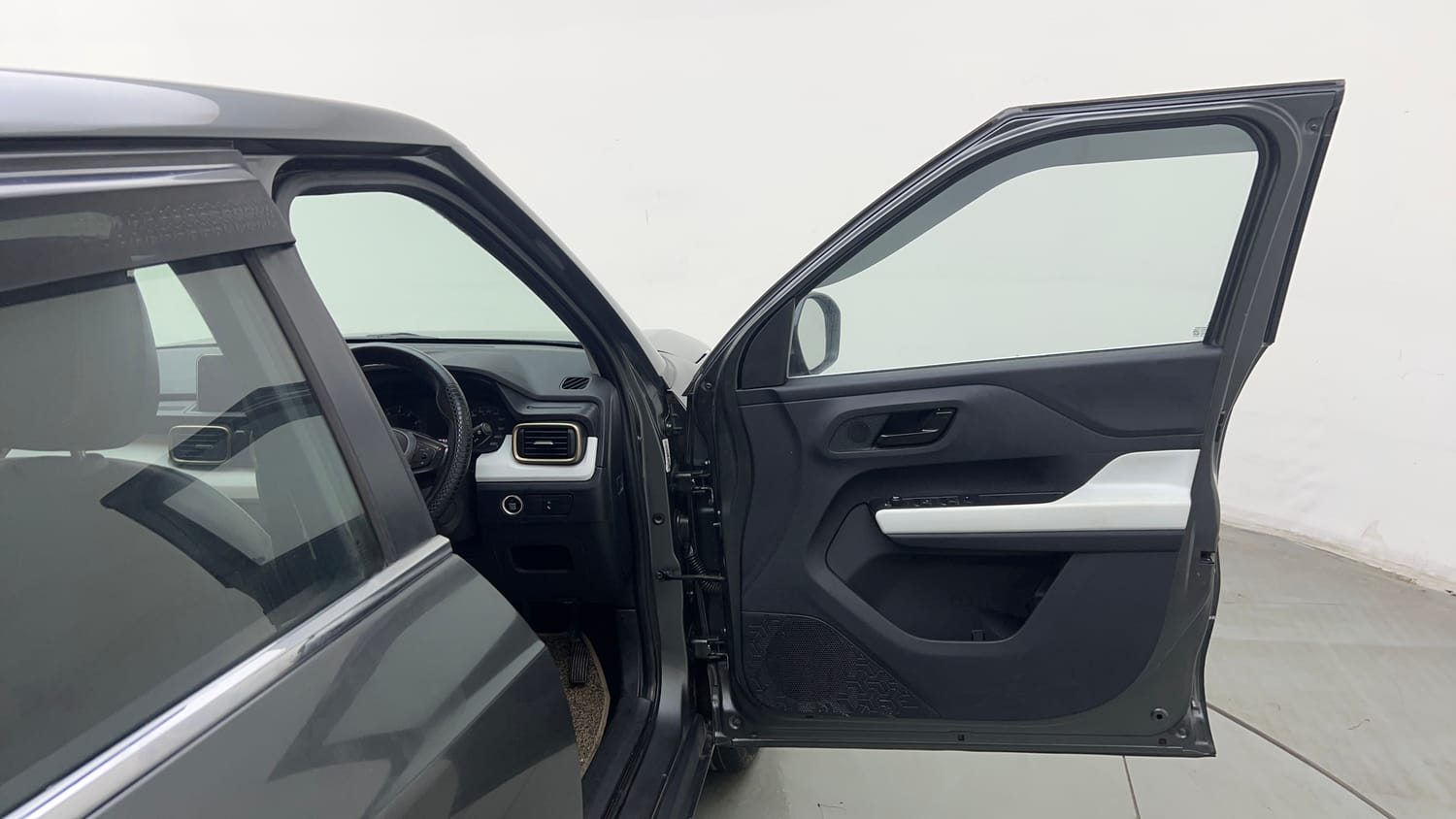 Used 2022 Tata Punch Accomplished AMT Petrol Automatic interior RIGHT FRONT DOOR OPEN VIEW