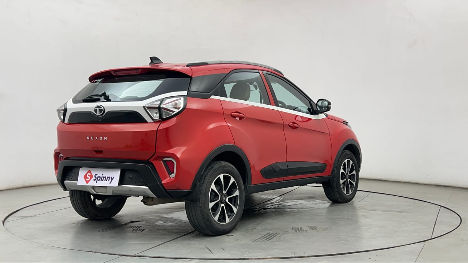 Used 2021 Tata Nexon XZA Plus Petrol Automatic exterior RIGHT REAR CORNER VIEW