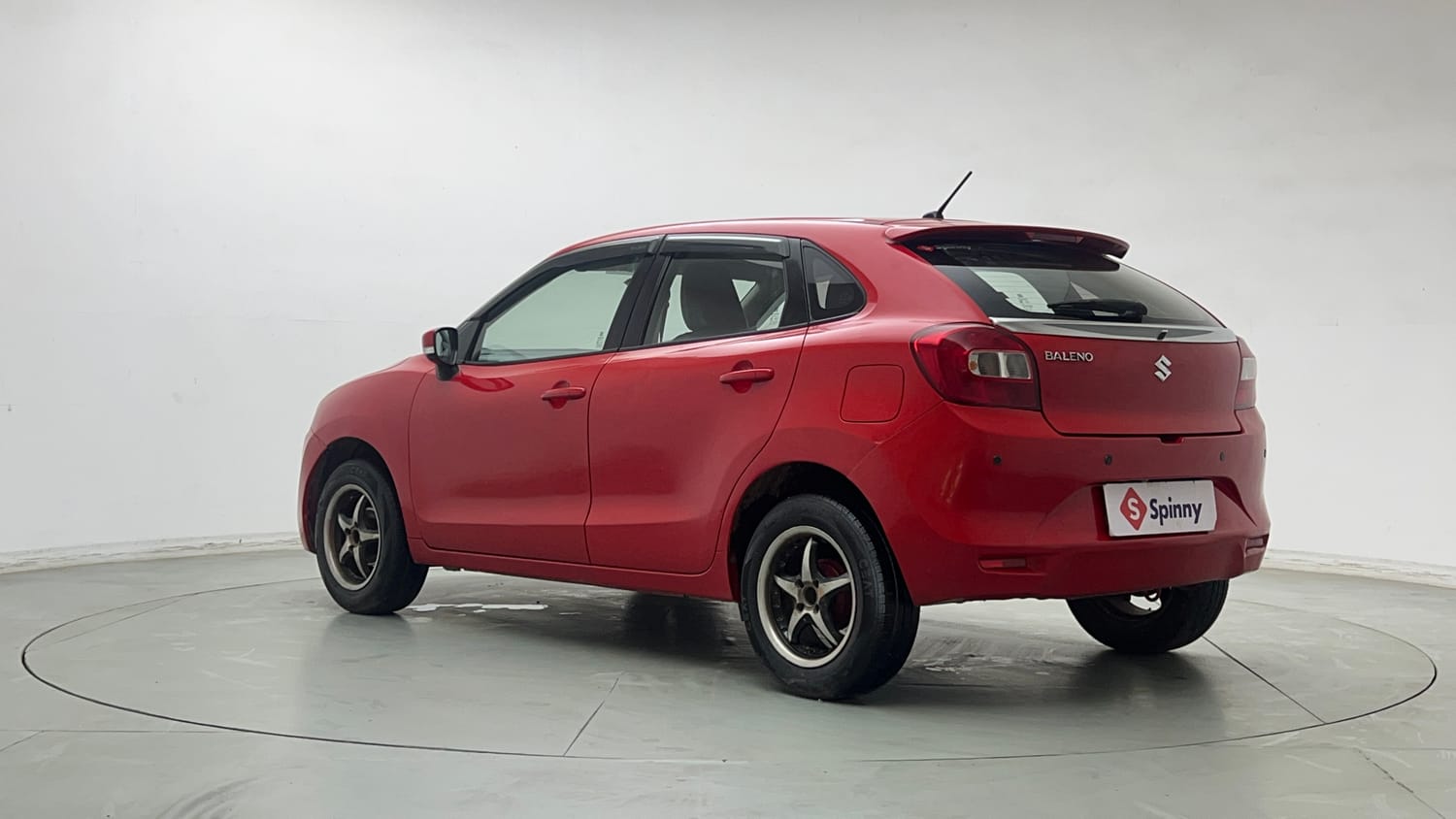 Used 2015 Maruti Suzuki Baleno Delta 1.2 Petrol Manual exterior LEFT REAR CORNER VIEW