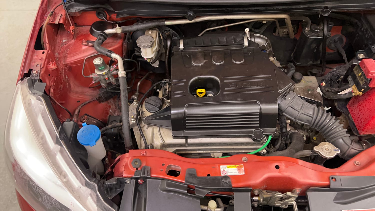 Used 2016 Maruti Suzuki Celerio ZXi AMT Petrol Automatic engine ENGINE RIGHT SIDE VIEW