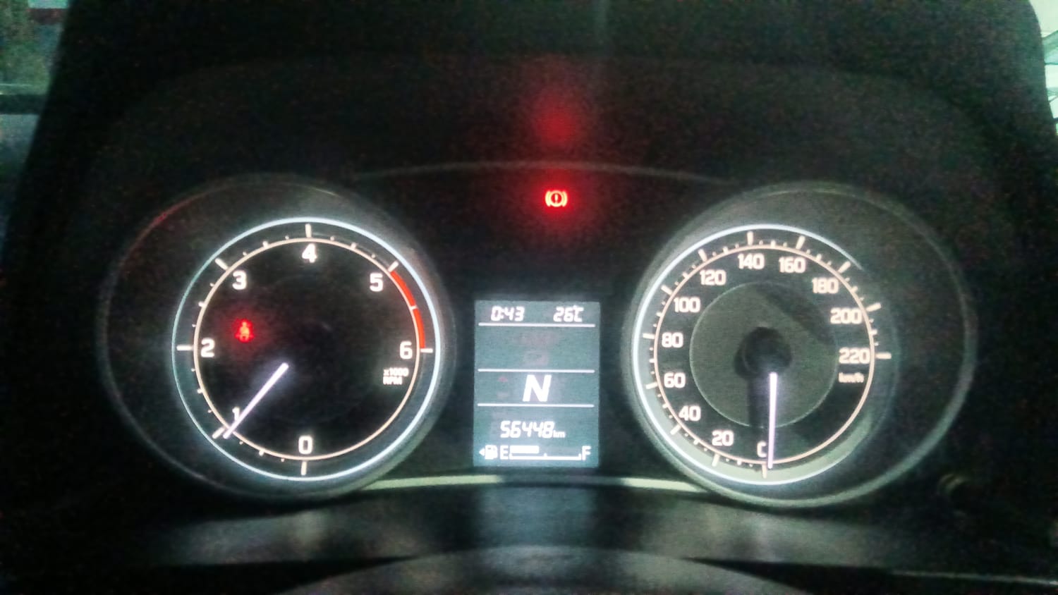Used 2018 Maruti Suzuki Dzire VDi AMT Diesel Automatic interior CLUSTERMETER VIEW