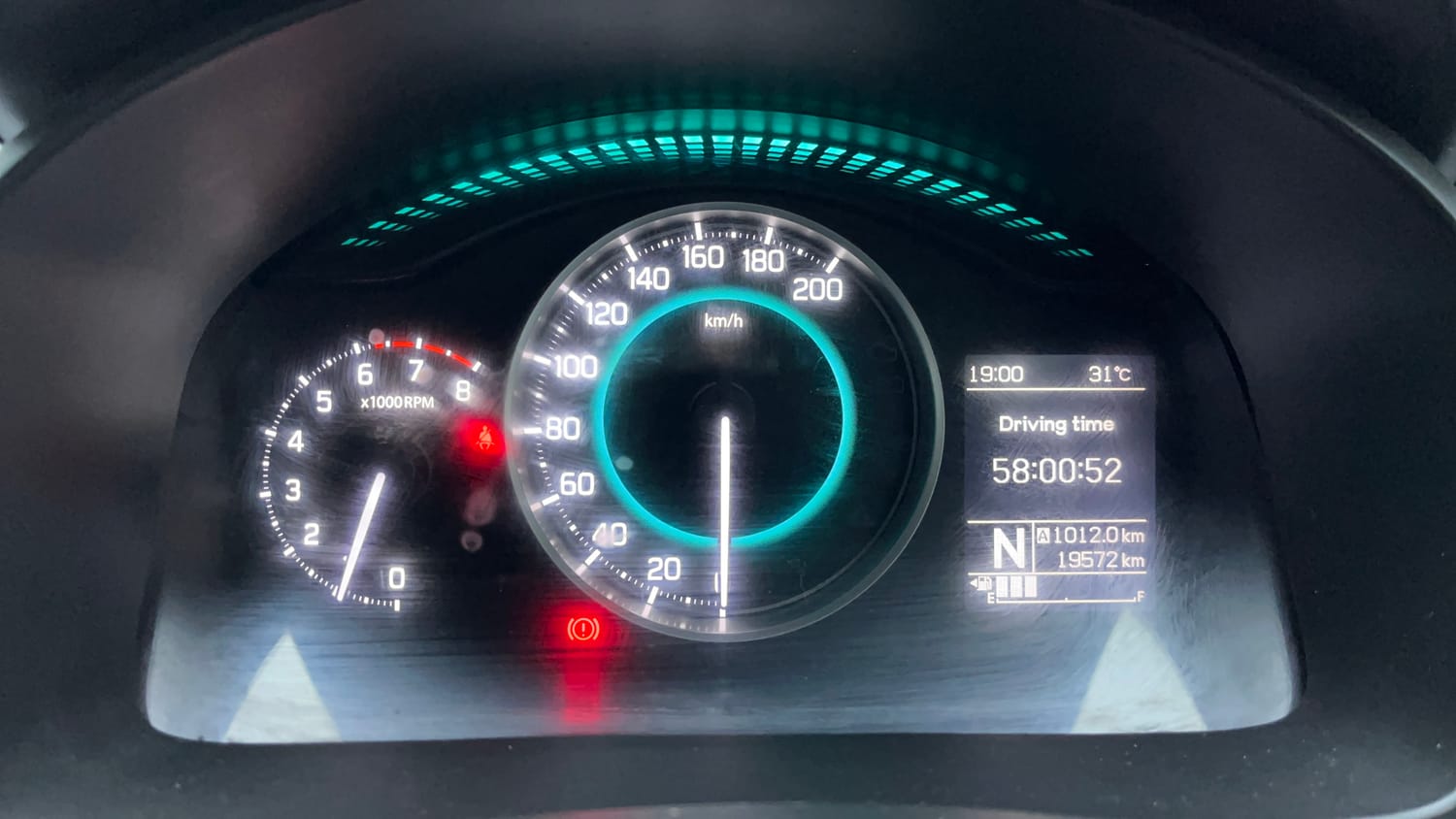 Used 2020 Maruti Suzuki Ignis Alpha 1.2 AMT Petrol Automatic interior CLUSTERMETER VIEW