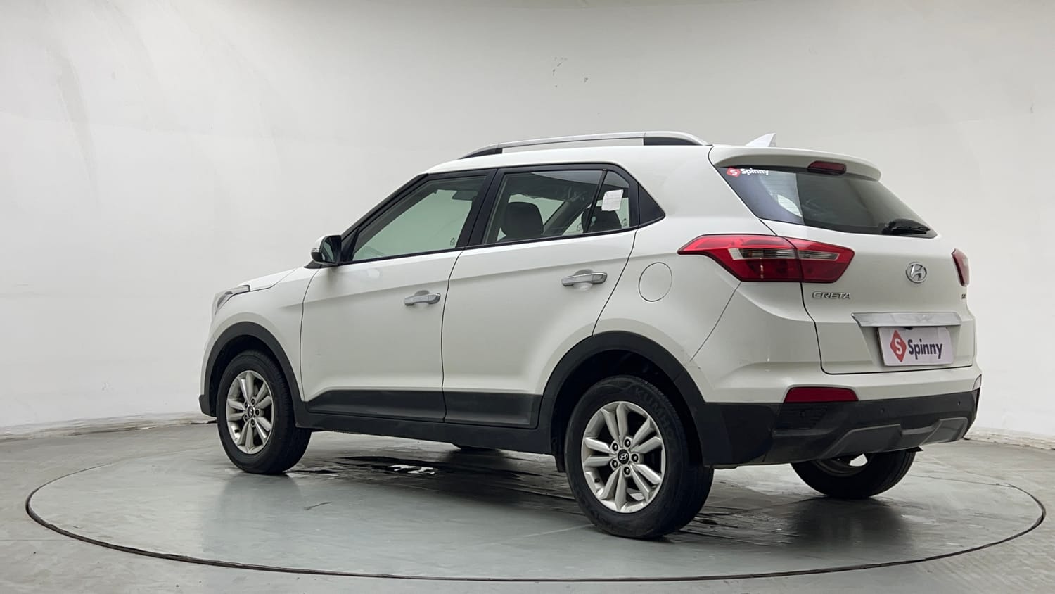 Used 2017 Hyundai Creta SX Plus 1.6  Petrol Petrol Manual exterior LEFT REAR CORNER VIEW