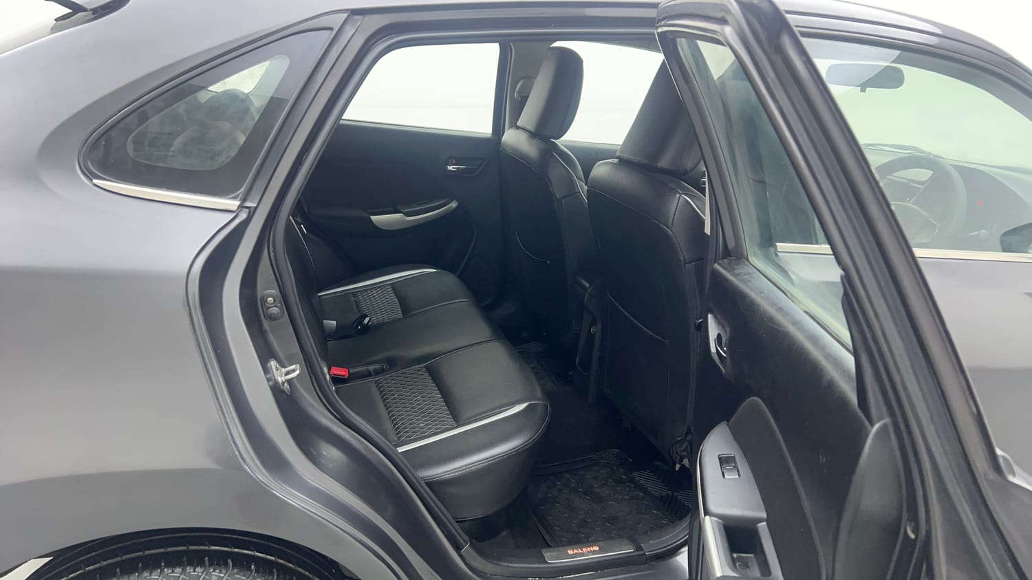Used 2017 Maruti Suzuki Baleno Delta 1.2 Petrol Manual interior RIGHT SIDE REAR DOOR CABIN VIEW