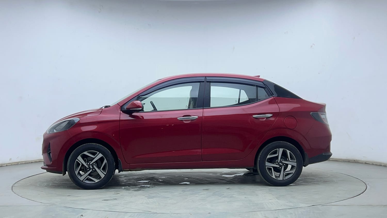 Used 2020 Hyundai Aura SX 1.2 Petrol Petrol Manual exterior LEFT SIDE VIEW