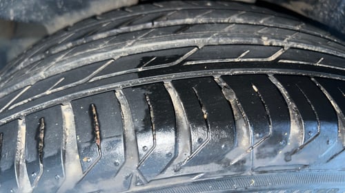 Used 2021 Jeep Compass Model S (O) Diesel 4x4 AT Diesel Automatic tyres RIGHT REAR TYRE TREAD VIEW