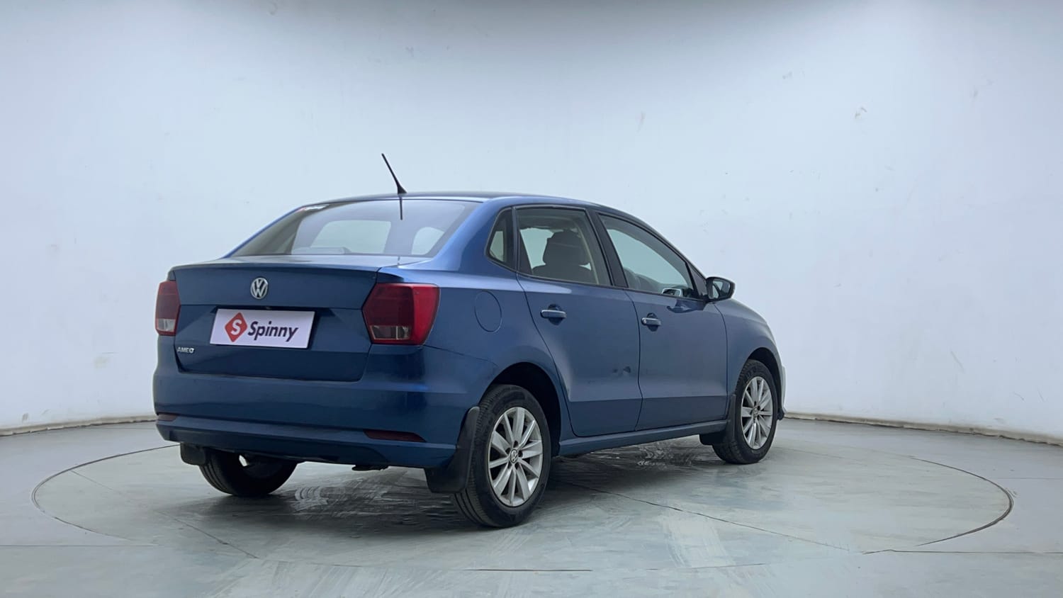 Used 2017 Volkswagen Ameo Highline1.2L (P) Petrol Manual exterior RIGHT REAR CORNER VIEW