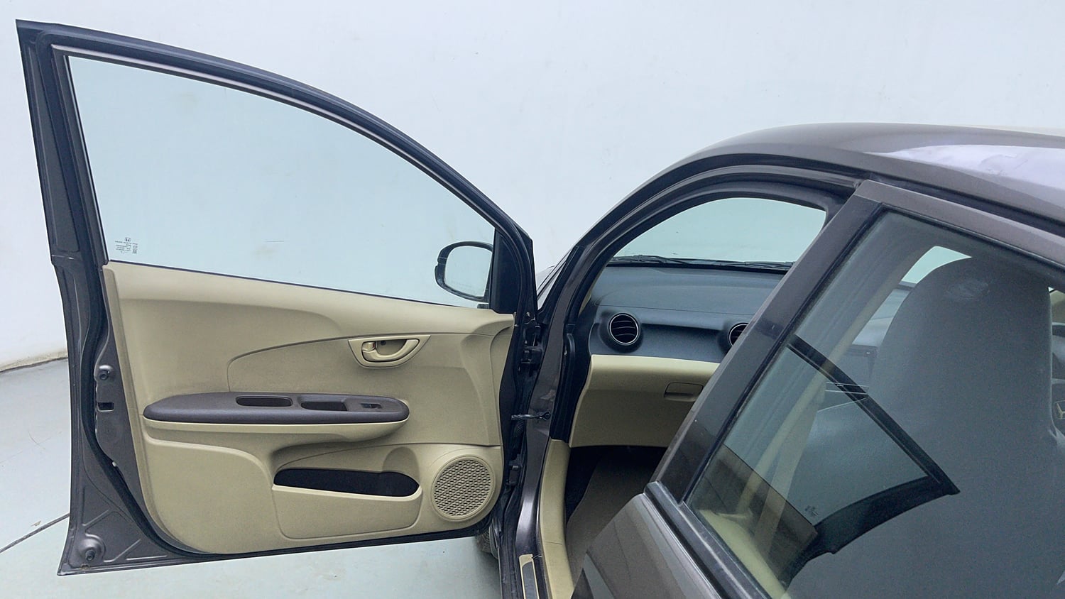 Used 2013 Honda Brio S(O)MT Petrol Manual interior LEFT FRONT DOOR OPEN VIEW