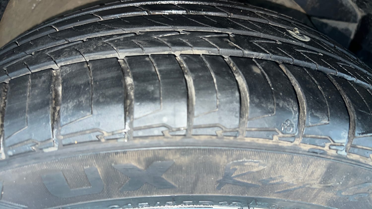 Used 2021 MG Motors Hector Sharp 1.5 Petrol Turbo DCT Petrol Automatic tyres RIGHT FRONT TYRE TREAD VIEW