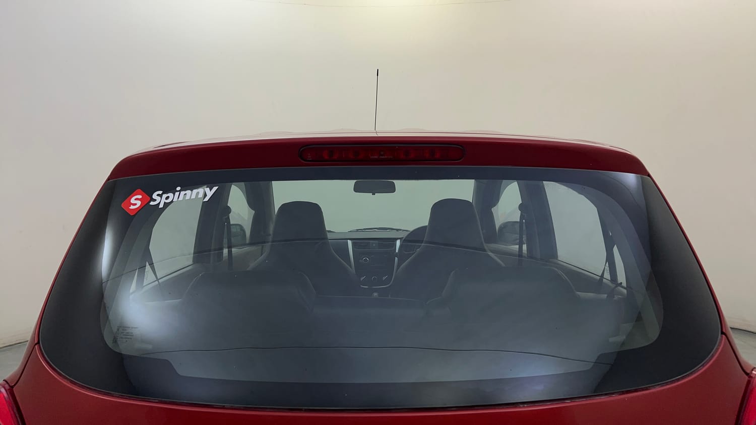 Used 2015 Maruti Suzuki Celerio VXi AMT Petrol Automatic exterior BACK WINDSHIELD VIEW