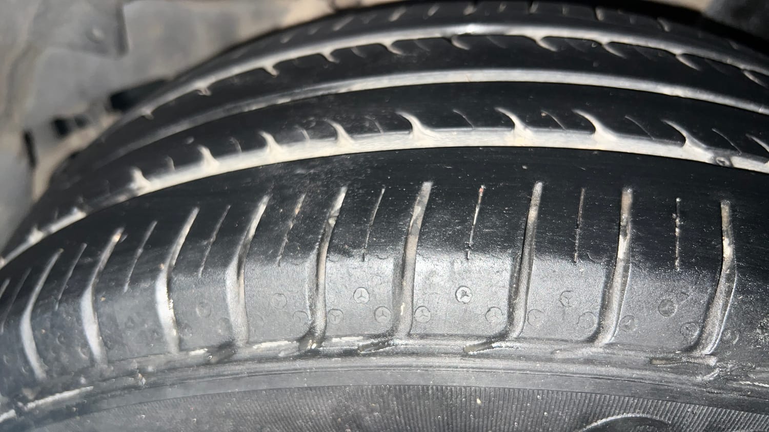 Used 2022 Honda Jazz VX CVT Petrol Automatic tyres LEFT REAR TYRE TREAD VIEW