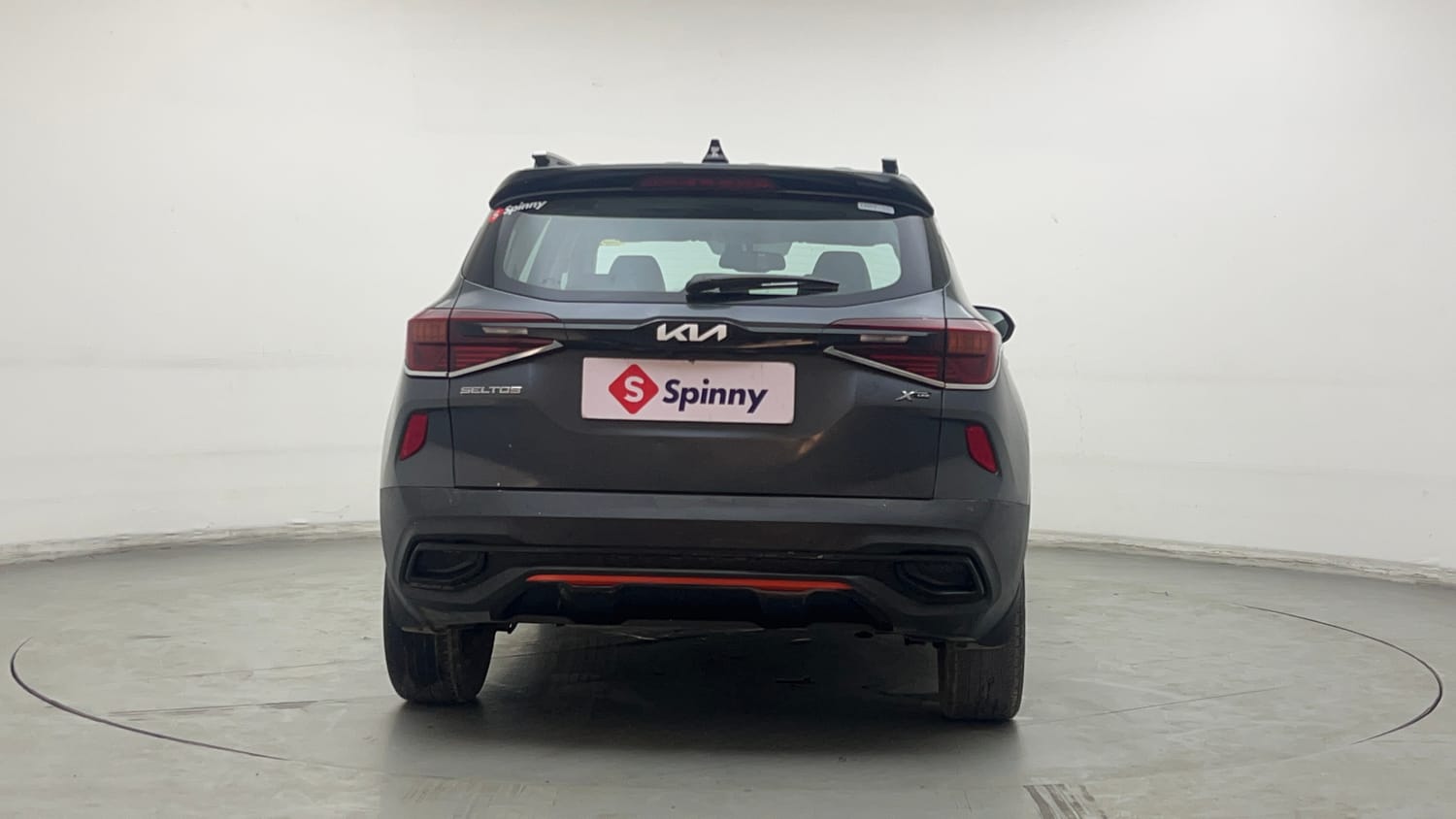Used 2022 Kia Seltos X Line 1.5 Diesel AT Diesel Automatic exterior BACK VIEW