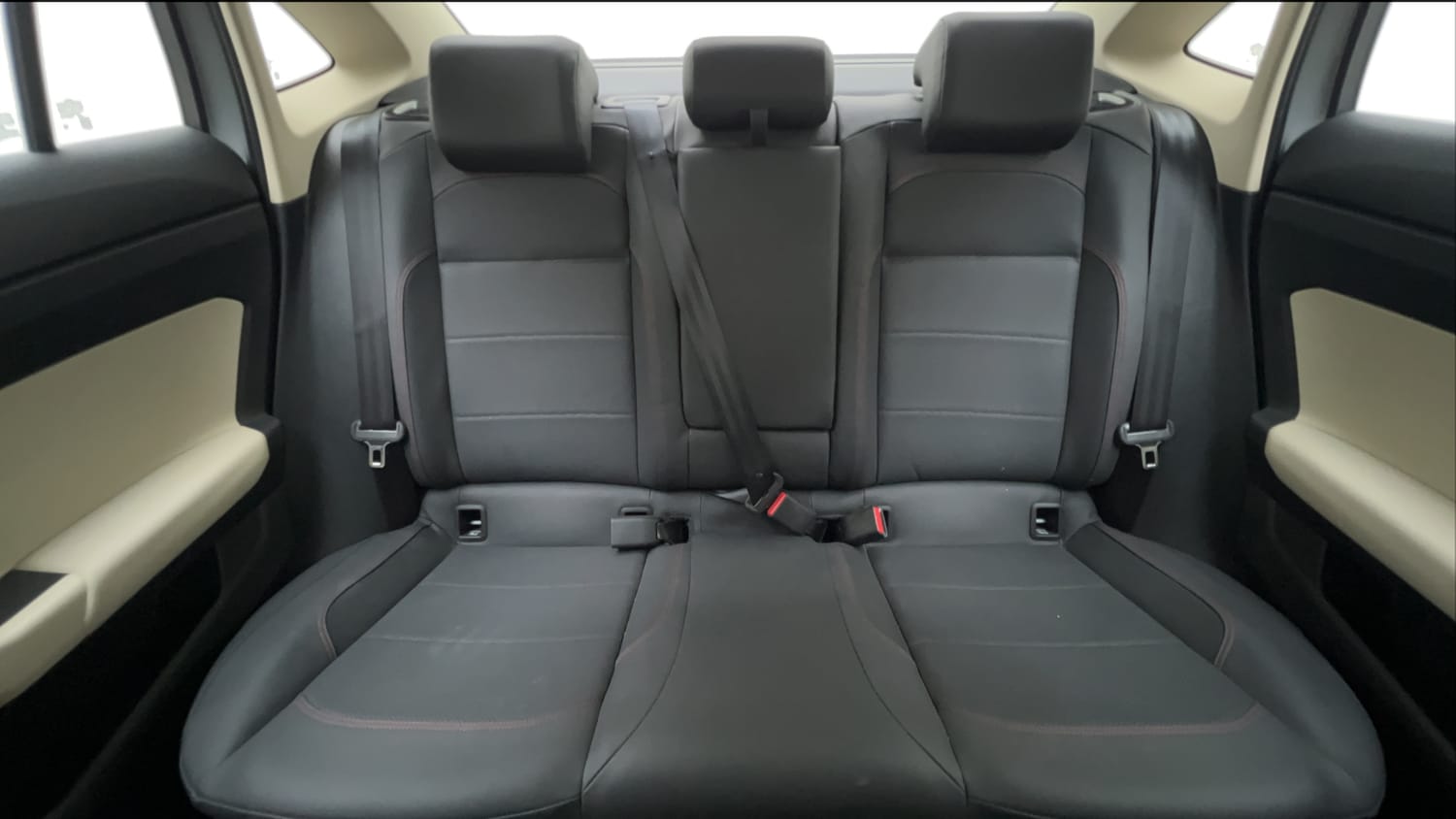 Used 2023 Volkswagen Virtus GT Plus 1.5 TSI EVO DSG Petrol Automatic interior REAR SEAT CONDITION VIEW