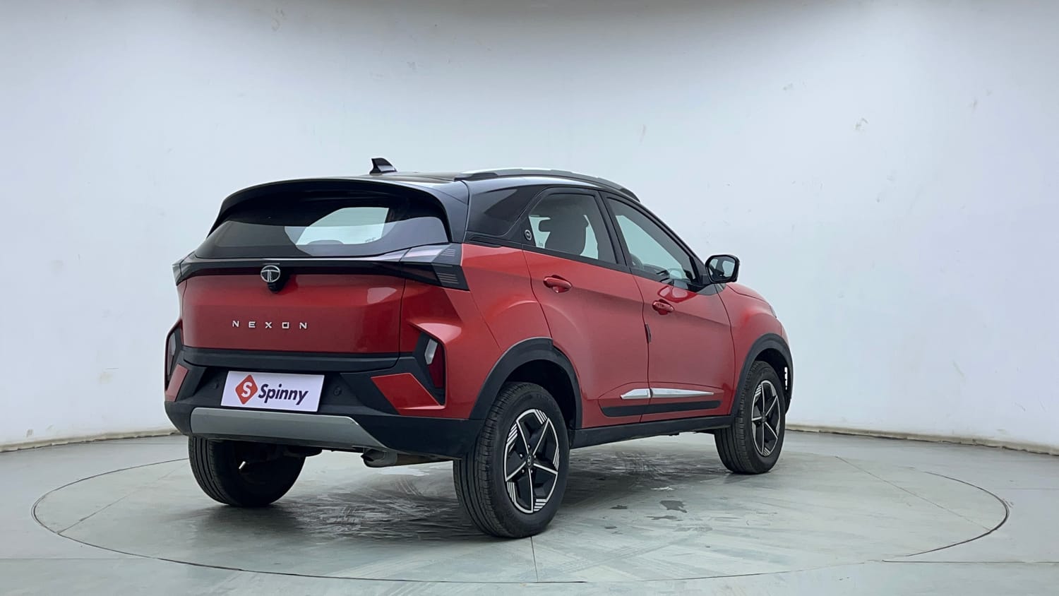 Used 2024 Tata Nexon Fearless Plus S 1.2 Revotron Petrol 6MT DT Petrol Manual exterior RIGHT REAR CORNER VIEW